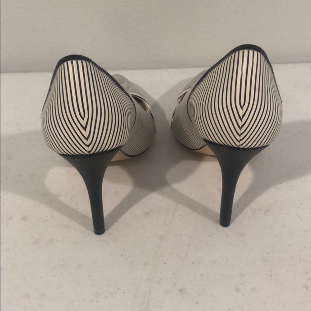 Zara Basic Collection Striped Heels - image 3